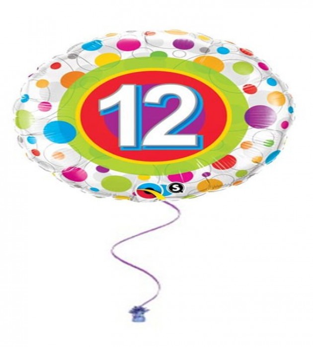 12th Birthday Dots