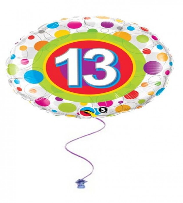 13th Birthday Dots