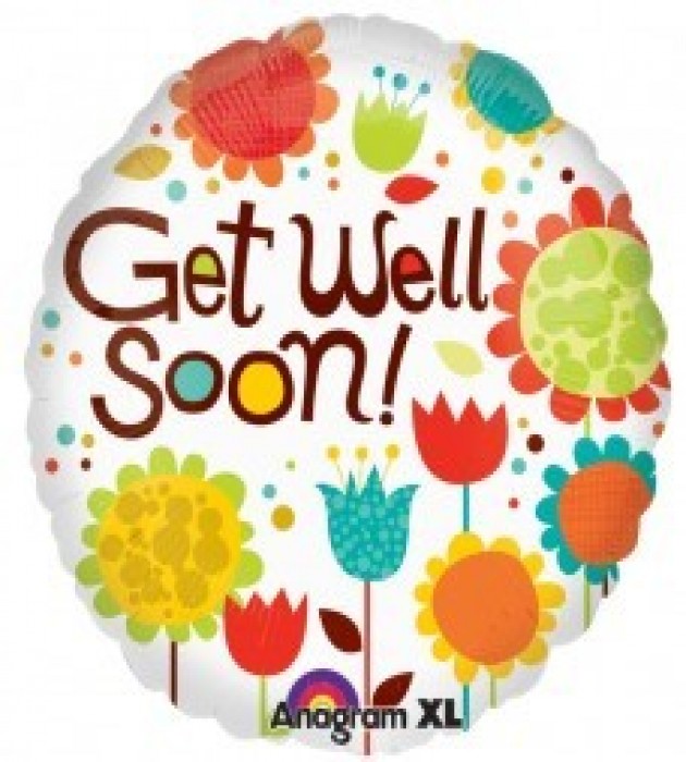 Cheery Flowers Get Well