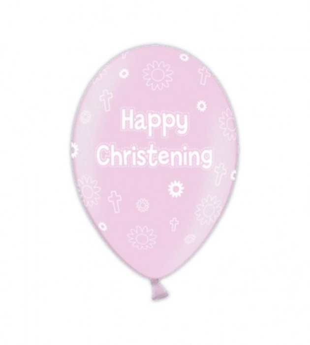 Christening latex pink €3 per balloon