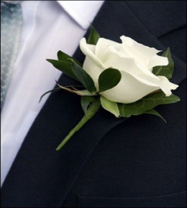 Gents Debs Tux Buttonhole