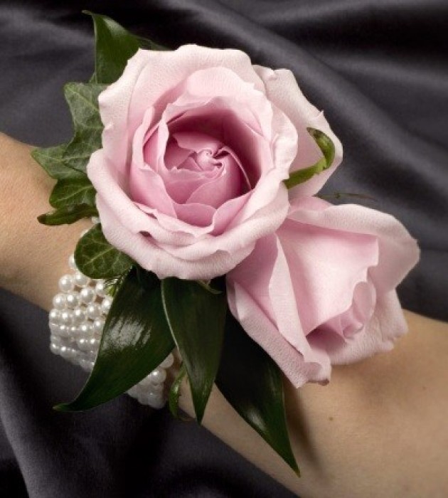Pink Rose Debs Corsage
