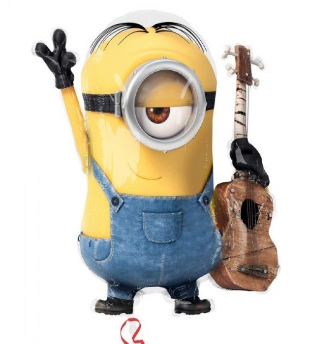 Despicable Me Stuart SuperShape Foil Balloon 26x28in