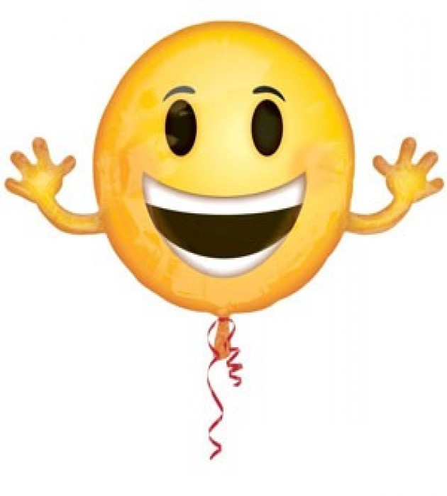 Emoticon SuperShape Balloon 39x23in