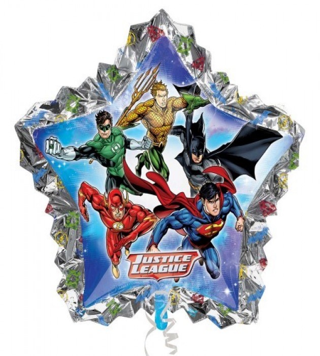 Justice League SuperShape Balloon 34x32in