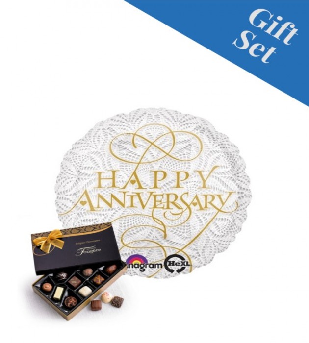 Lacey Happy Anniversary Foil Balloon