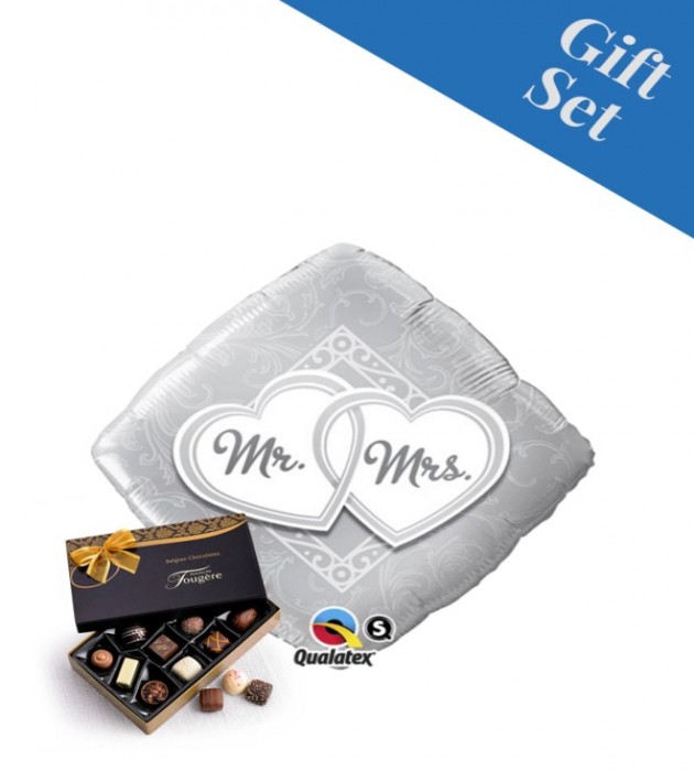 Mr and Mrs 18" Foil