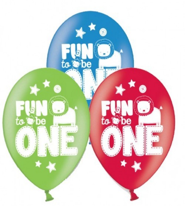 One Wild Boy AOP Latex Balloons