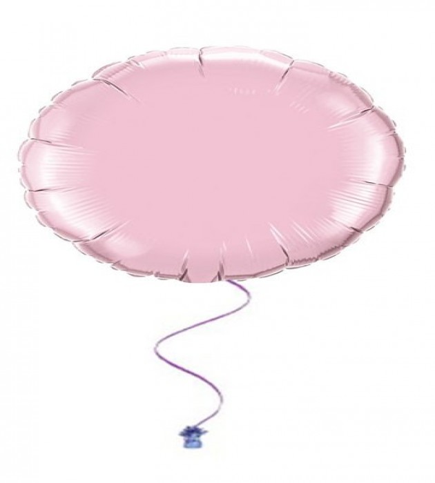 Pearl Pink Round 18" Foil