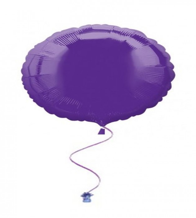 Purple C 18" Foil