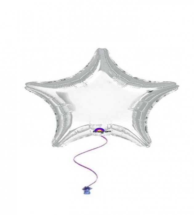 Star - Silver 18''