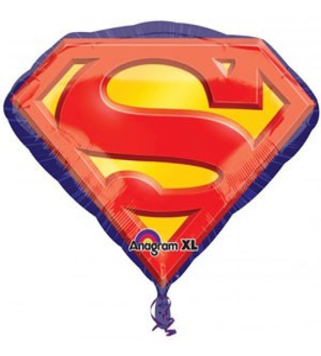 Superman Emblem SuperShape Balloon 26 x 20