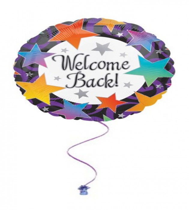 Welcome Back 18" Foil Balloon