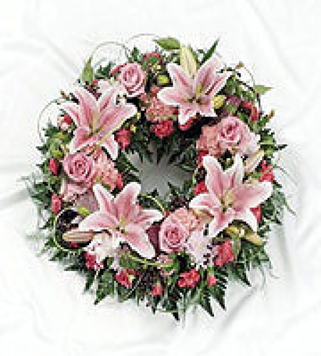 Pink Loose Wreath