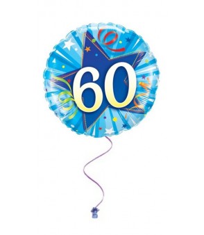 Blue 60th Birthday 18" Foil