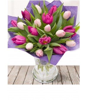 Simply Tulips Vase