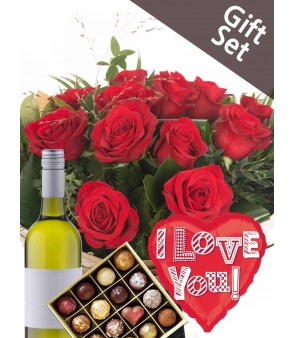 Romantic White Wine Gift Set ❤️
