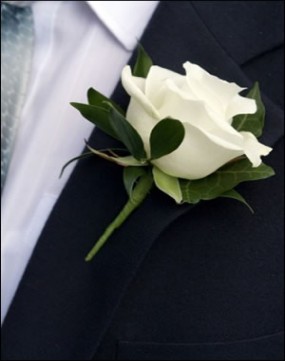 Gents Debs Tux Buttonhole