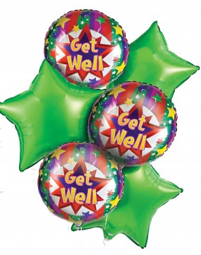 Get Well Balloon Bouquet