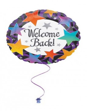 Welcome Back 18" Foil Balloon